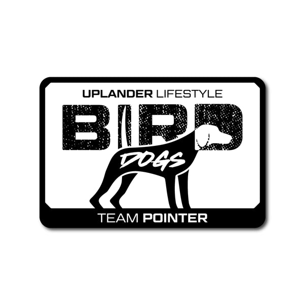 'POINTER' BIRD DOG STICKER
