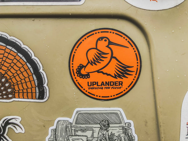 'WHISTLING WINGS' WOODCOCK STICKER