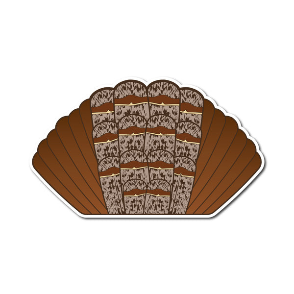 'HUN FAN' STICKER