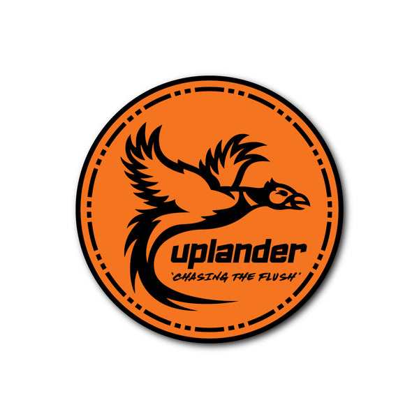 'ROOSTER CACKLE' PHEASANT STICKER