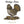 Detailed vintage-style illustration of a ruffed grouse with tail fanned, standing on a mossy mound, with 'Heritage Series' and 'Artwork' text.