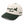 Ivory and dark green two-tone snapback hat with an embroidered flying bobwhite quail and 'Bobwhite Quail' script on the front, 'Uplander' embroidered on the side.