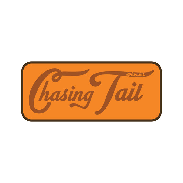 'CHASING TAIL' STICKER