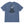 Back view of a blue t-shirt featuring a graphic of a smoking shotgun breech with 'Give 'Em Both Barrels' text and Uplander branding.