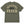 An olive green short-sleeve t-shirt shown from the back, featuring a distressed beige and black graphic print that reads 'DEAD BIRD FETCH UPLANDER' with a bird dog dog illustration.