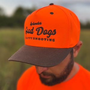 'GOOD DOGS' BLAZE ORANGE HAT