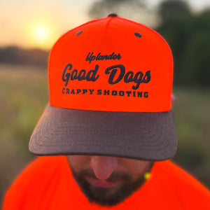 'GOOD DOGS' BLAZE ORANGE HAT