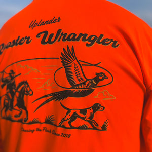 'ROOSTER WRANGLER' PERFORMANCE BLAZE LONG SLEEVE