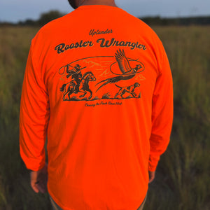 'ROOSTER WRANGLER' PERFORMANCE BLAZE LONG SLEEVE