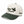 Ivory and dark green two-tone snapback hat with an embroidered flying ruffed grouse and 'Ruffed Grouse' script on the front, 'Uplander' embroidered on the side.