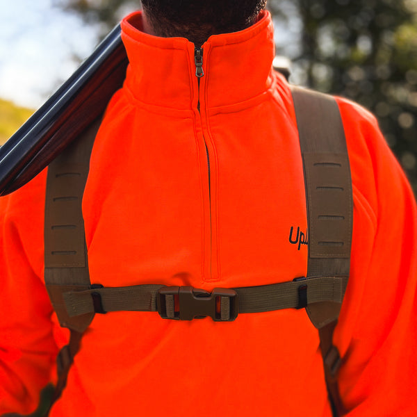 'UPLANDER' BLAZE PERFORMANCE 1/4 ZIP